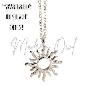 Sun Pendant with 16" Chain